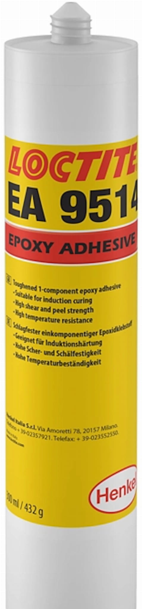 LOCTITE EA 9514 300ml Jednoskładnikowy klej epoksydowy szary do 200