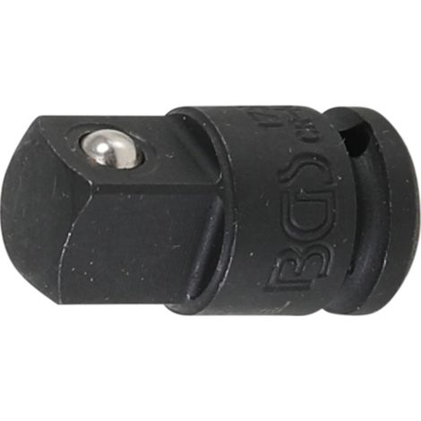 Adapter udarowego klucza nasadowego | gniazdo czworokątne 6,3 mm (1/4") - trzpień czworokątny 10 mm (3/8")