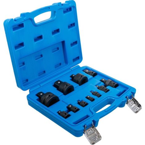 Zestaw adapterów udarowych i przegubów kulowych | 6,3 mm (1/4") - 25 mm (1") | 11 szt. - 3