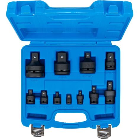 Zestaw adapterów udarowych i przegubów kulowych | 6,3 mm (1/4") - 25 mm (1") | 11 szt. - 5