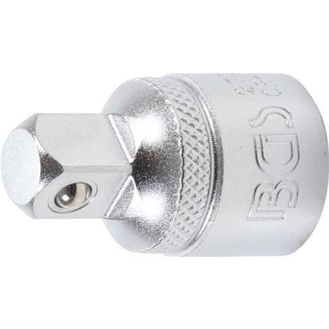 Adapter klucza nasadowego | gniazdo czworokątne 12,5 mm (1/2") - trzpień czworokątny 10 mm (3/8")