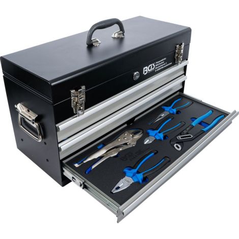 Metalowa walizka narzędziowa | 3 szuflady | ze 143 narzędziami - 8