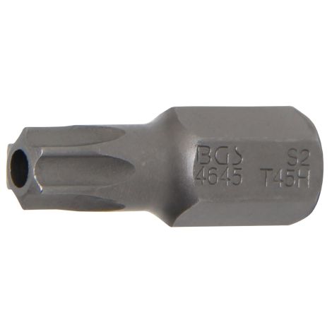 Bit | długość 30 mm | napęd 10 mm (3/8") | profil T (do Torx) z otworem T45