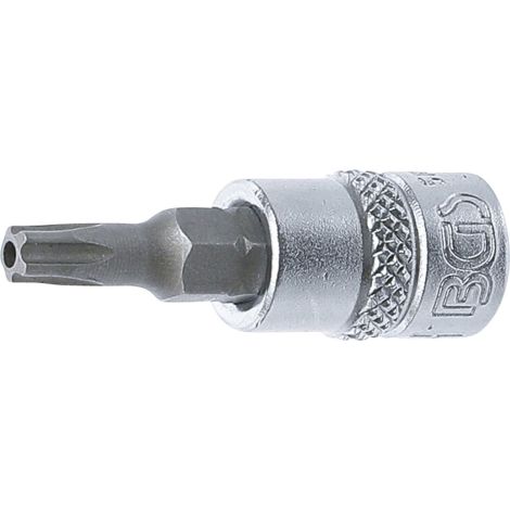 Nasadka trzpieniowa | (1/4") | profil TS (do Torx Plus) z otworem TS25