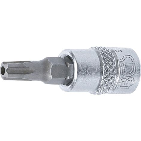 Nasadka trzpieniowa | (1/4") | profil TS (do Torx Plus) z otworem TS27