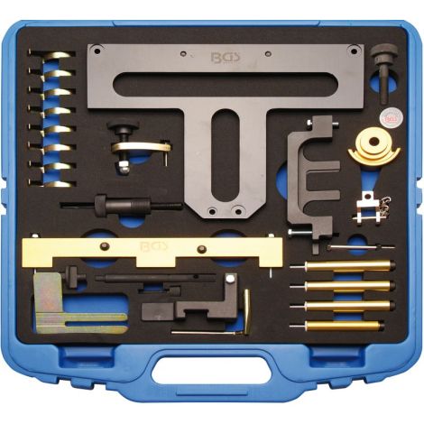 Zestaw blokad rozrządu BGS | zastosowanie jak OEM: 11 9 310, 11 9 320, 11 9 302, 11 9 301, 11 9 290, 11 9 302, 11 9 340, 11 9 390, 11 9 350, 11 9 270, 11 2 300, 11 9 190, 11 9 33 | 26 szt.