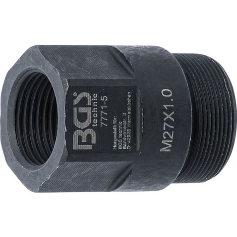 Adapter demontażowy z BGS 7771 | M27 x M20 x 41 mm