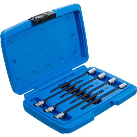 Zestaw nasadek do bitów | 6,3 mm (1/4") | profil T (do Torx) z głowicą kulkową T10 - T40 | 7 szt. - 2