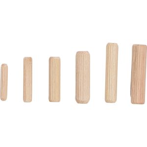 Zestaw kołków drewnianych | Ø 5 - 10 mm | 53 szt. - 2