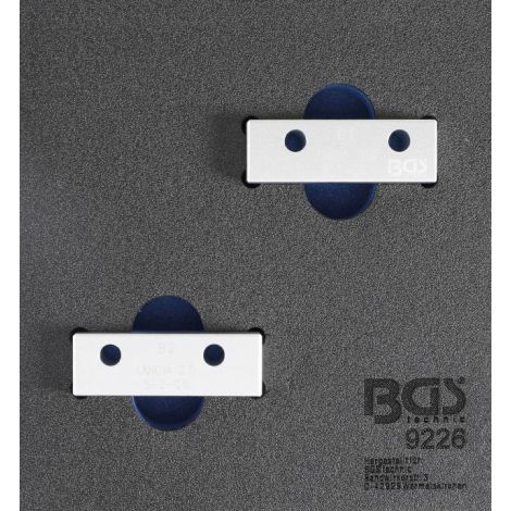 Wkładka do szuflady 1/6: zestaw narzędzi blokujących do wałków rozrządu BGS | zastosowanie jak OEM: 1860961000 Fiat, Lancia
