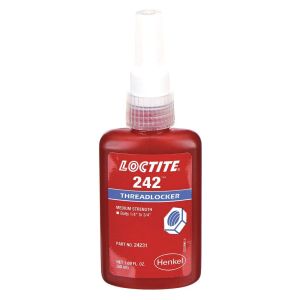 Loctite 242 - 50 ml Klej anaerobowy o średniej wytrzymałości do gwintów zakres od M6 do M36 kod: 1516473