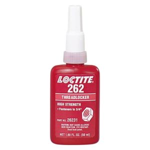 Loctite 262 -  50 ml Klej anaerobowy o wysokiej wytrzymałości do gwintów zakres od M5 do M36 kod: 246359