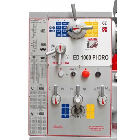 Tokarka do metalu ED1000PIDIG Holzmann - 3