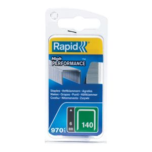 Zszywki Rapid z drutu płaskiego nr 140 (6 mm) - opakowanie 970 szt. - 2