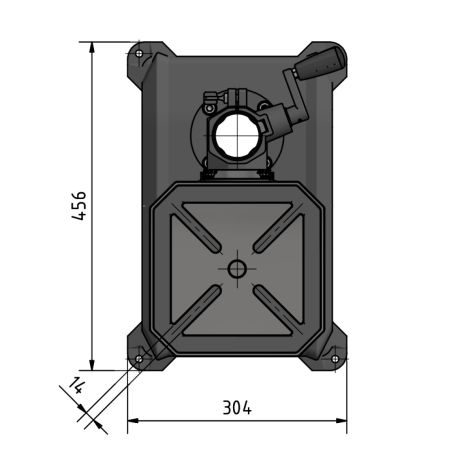 Wiertarka kolumnowa z napędem pasowym 230V fi 20 mm DQ 20V Optimum kod: 3191080 - 6