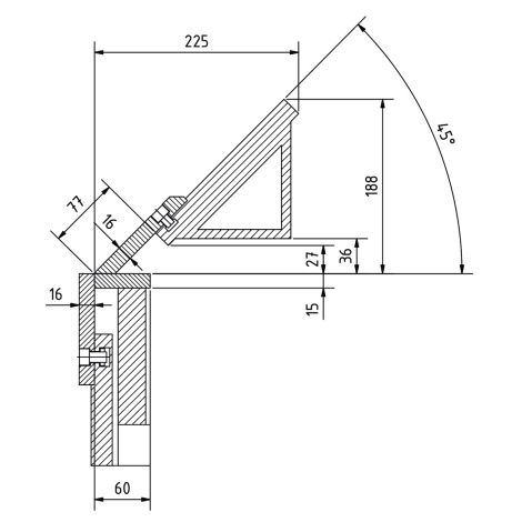 Ręczna zaginarka do blachy o szerokości roboczej max 1020 mm i grubość blachy 2,0 mm FSBM 1020-20 S2 Metallkraft kod: 3772102 - 2