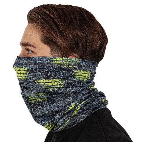 Komin KAIROS Neckwarmer grey/green - 6