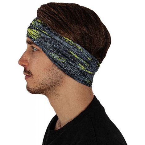 Komin KAIROS Neckwarmer grey/green - 4