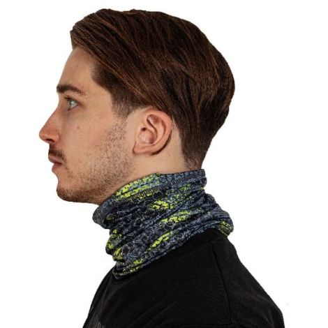 Komin KAIROS Neckwarmer grey/green - 5