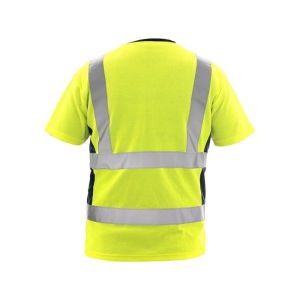 Koszulka CXS EXETER męska ostrzegawcza - żółty - 2