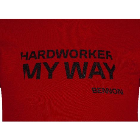 Koszulka HARDWORKER red/black - 3