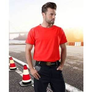 T-shirt koszulka bawełniana z krótkim rękawem fason Comfort fit R8ED+ Ardon kolor czerwony - 2