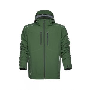 Kurtka softshell VISION zimowa - zielony