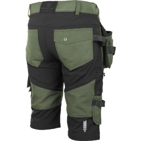 Spodenki robocze EREBOS green/black - 2