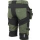 Spodenki robocze EREBOS green/black - 3