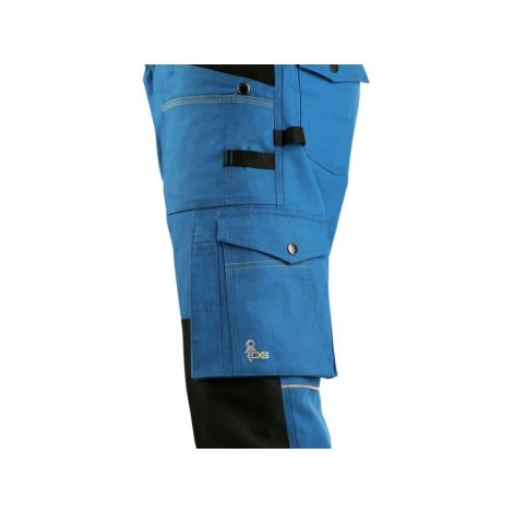 Spodnie 3/4 CXS STRETCH męskie - niebieski-czarny - 4