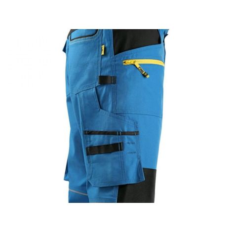 Spodnie 3/4 CXS STRETCH męskie - niebieski-czarny - 3