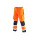 Spodnie CARDIFF męskie ostrzegawcze zimowe - pomarańczowy - 2