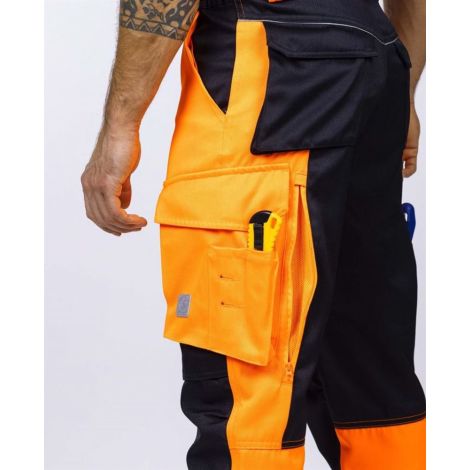 Spodnie do pasa Ardon SIGNAL+ - pomarańczowo-czarny - 5