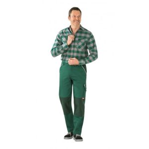 Spodnie do pasa CANVAS 320 - zielony/zielony - 2