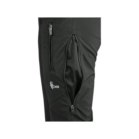 Spodnie do pasa CXS AKRON damskie softshell - czarny - 5