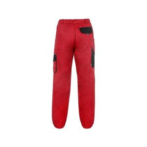 Spodnie do pasa CXS LUXY ELENA damskie - czerwono-czarny - 2