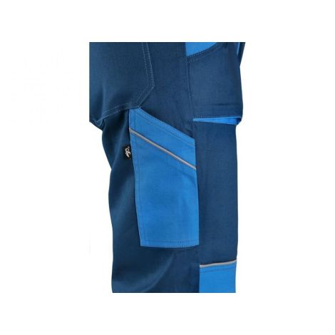 Spodnie do pasa CXS LUXY JOSEF męskie - granatowo-niebieski - 4