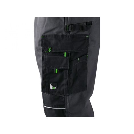 Spodnie do pasa CXS SIRIUS NIKOLAS - 170cm-176cm - szaro-zielony - 5