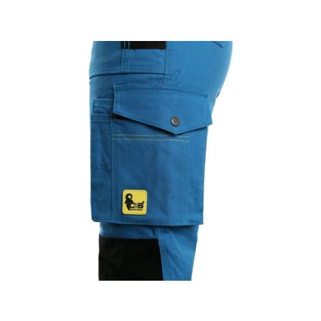 Spodnie do pasa CXS STRETCH damskie - średnioniebiesko-czarny - 3