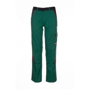 Spodnie do pasa męskie HIGHLINE 2325 - zielony/czarny/czerwony
