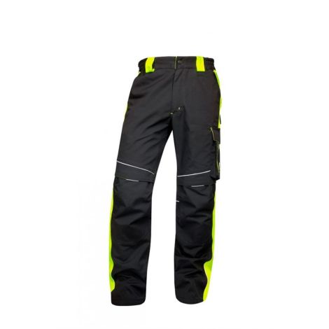 Spodnie do pasa NEON - czarno-żółty - 170-175cm