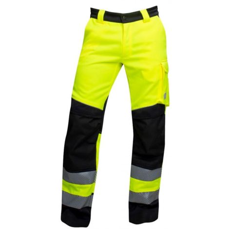 Spodnie do pasa SIGNAL - żółto-czarny - 170-175cm