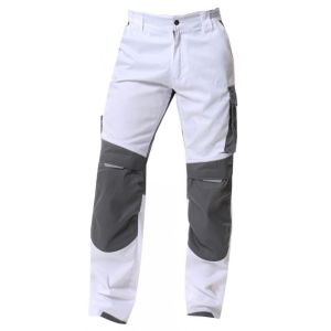 Spodnie do pasa SUMMER - biały - 58 - 176-182cm