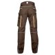 Spodnie do pasa URBAN+ - brązowy - 176-182cm - 4