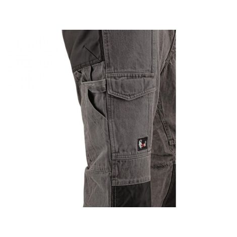 Spodnie jeans NIMES III męskie - szaro-czarny - 4