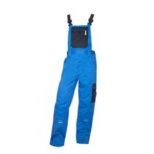 Spodnie ogrodniczki 4TECH 03 - niebiesko-czarny - 170-175cm