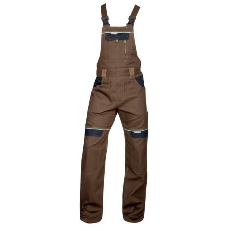 Spodnie ogrodniczki COOL TREND - brązowy - 183-190cm