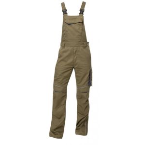 Spodnie ogrodniczki SUMMER - khaki - 2XL - 183-190cm