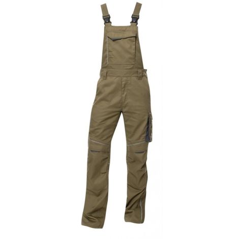 Spodnie ogrodniczki SUMMER - khaki - XL - 183-190cm