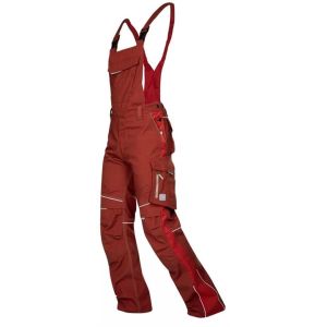 Spodnie ogrodniczki URBAN - czerwony - 176-182cm - 2
